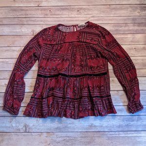 Altar'd State Top Red Medium